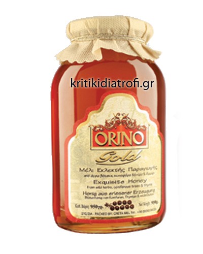 Βάζο GOLD (εκλεκτ. παραγ.) 950γρ Μέλι - Θυμαρίσιο