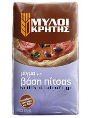 Μίγμα για βάση πίτσας Αλεύρι-Σιμιγδάλι - Αλεύρι